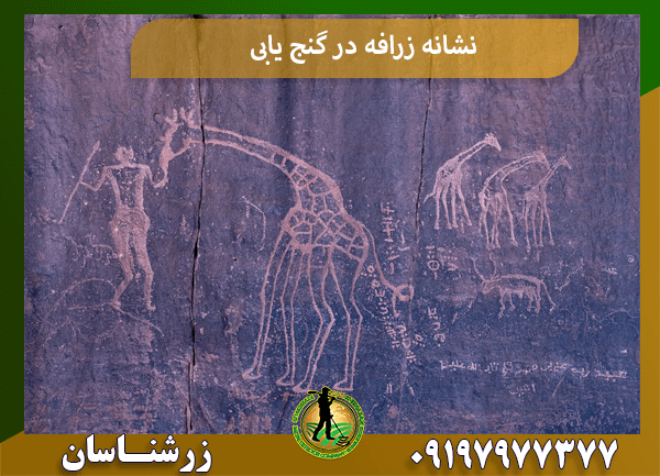 نشانه زرافه در گنج یابی